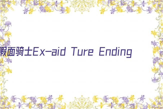 假面骑士Ex-aid Ture Ending剧照